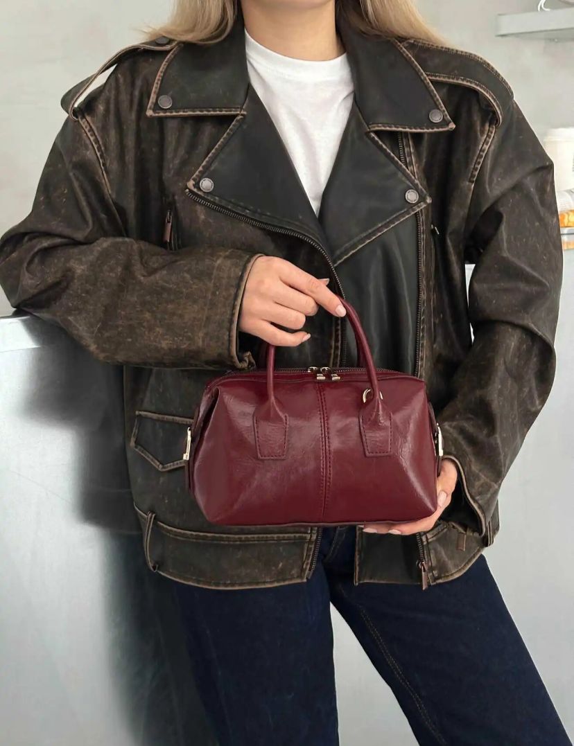 Verde Toka Detaylı Çapraz Askılı Çanta