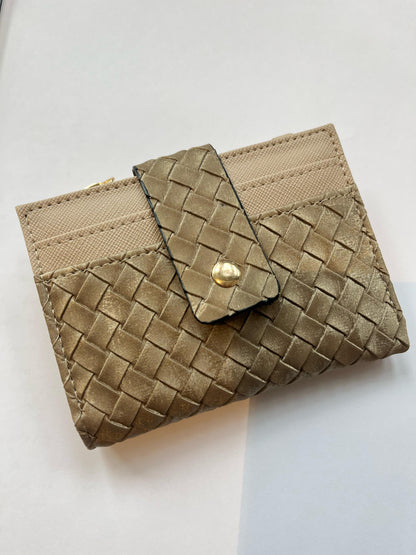 Örgü Derili Kartlık Cüzdan