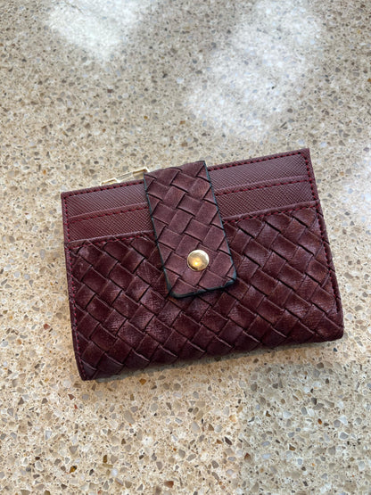 Örgü Derili Kartlık Cüzdan