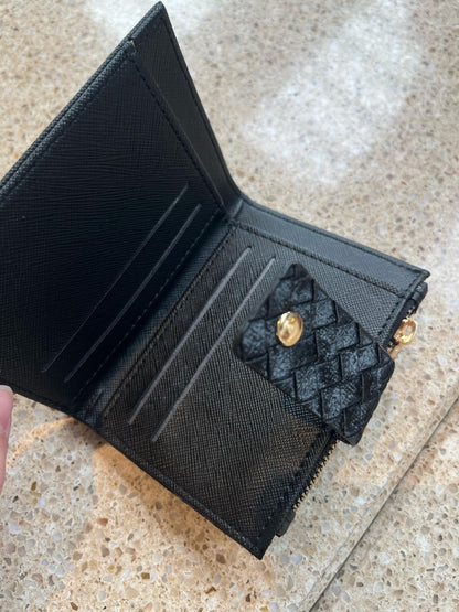 Örgü Derili Kartlık Cüzdan